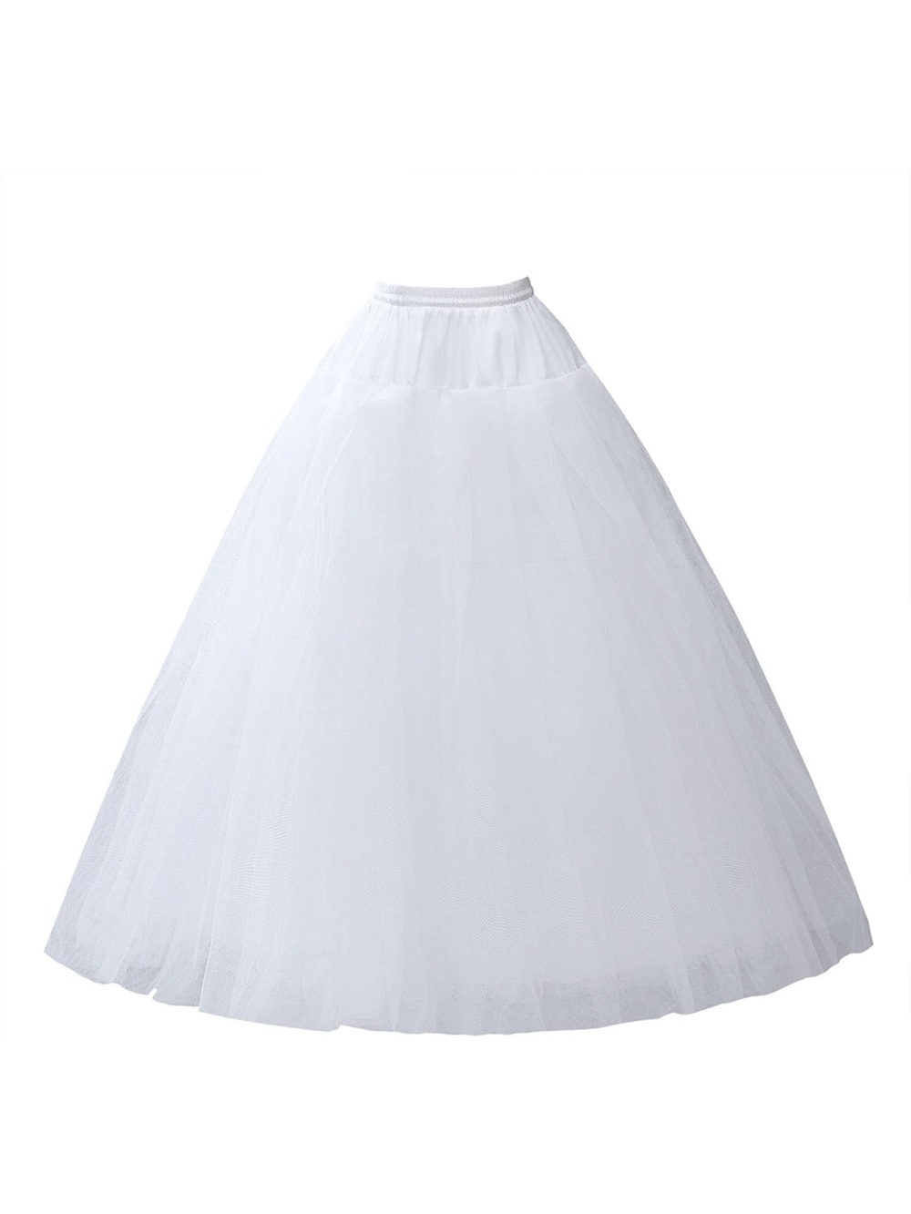 White Tulle Crinoline Petticoat